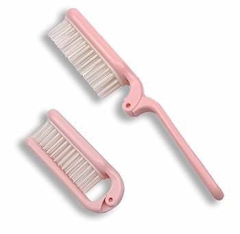 Amazon | 2way 折式 クシ 持ち運び 櫛 くし 髪の毛 携帯 くし